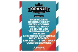 Nieuwe namen voor ORANJE Koningsdag en 1e reeks tickets uitverkocht