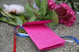 Bloemen als alternatief protest tegen coronamaatregelen