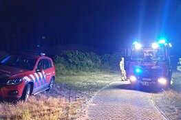 Brandweer uren bezig met duinbrand in Bergen aan Zee