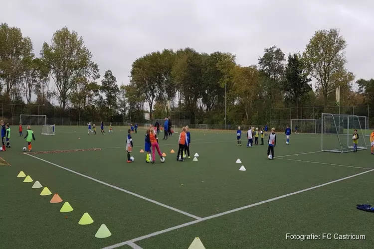 Open dag voor pupillen bij FC Castricum