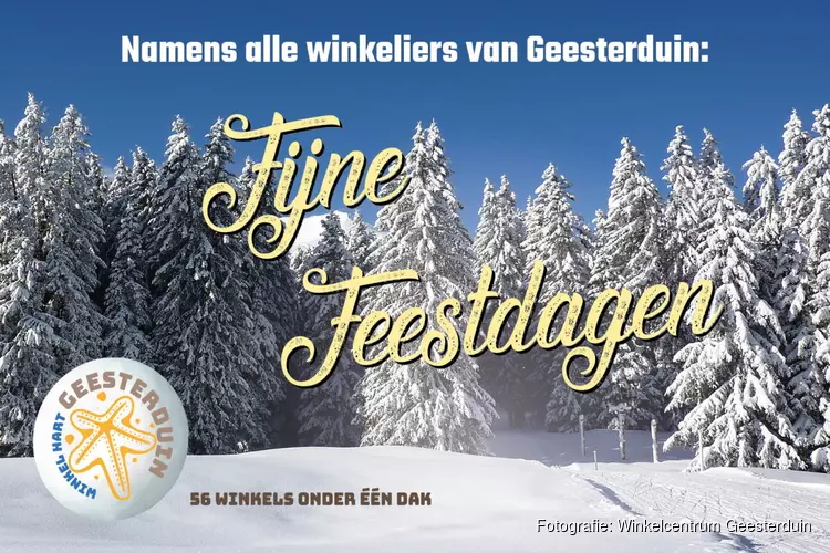 Inkopen doen voor feestdagen bij Winkelcentrum Geesterduin