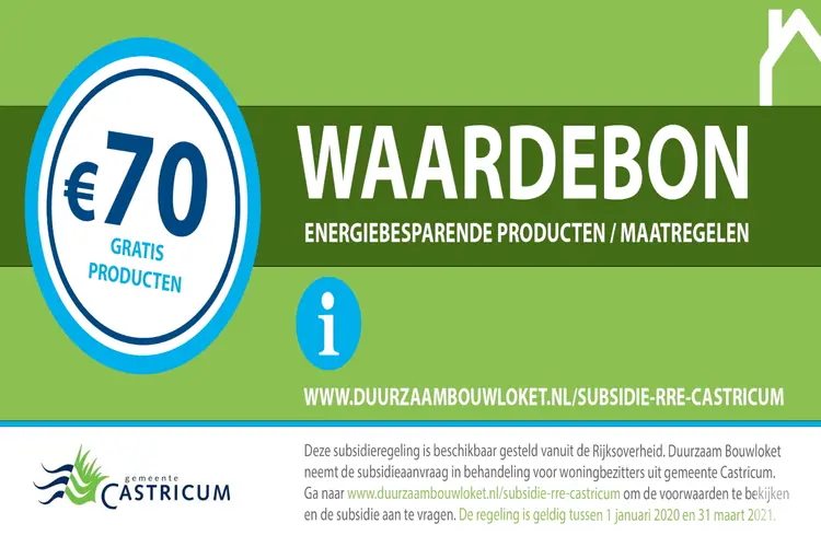 Gratis energiebesparende producten via webshop te bestellen