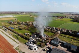Schade enorm na verwoestende brand in Egmondse boerderij
