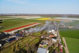 Schade enorm na verwoestende brand in Egmondse boerderij