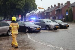Wateroverlast door extreme regenval in Castricum