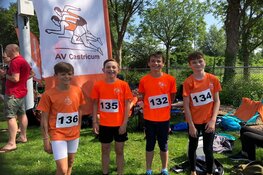 AV Castricum pupillen, junioren en senioren in actie op competitiewedstrijden