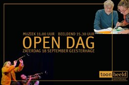 Toonbeeld Geesterhage open dag: 18 september