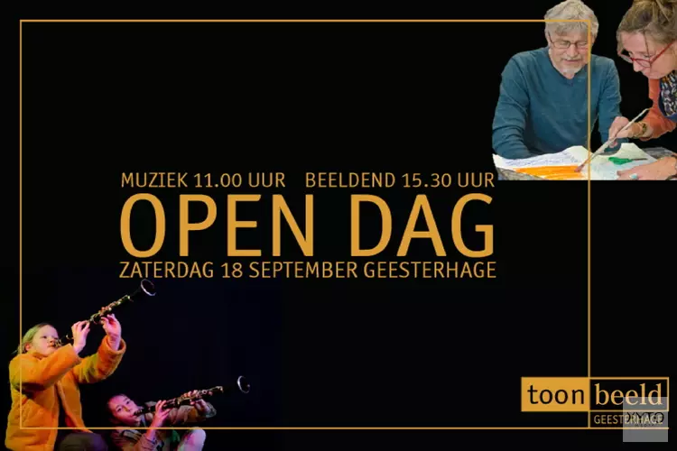 Toonbeeld Geesterhage open dag: 18 september