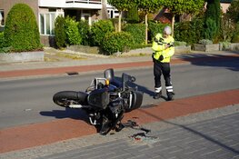 Motorrijder gevallen bij aanrijding Castricum