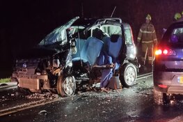 Persoon bekneld bij ongeluk op N203
