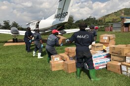 MAF-piloten leveren voedseldroppingen in Mozambique na mega-overstroming