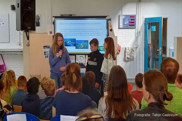 Kinderverkiezingen op kindcentrum Helmgras