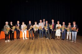 13 koninklijke onderscheidingen in Castricum