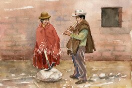 Castricumse kunstenares doneert werken aan Bolivia