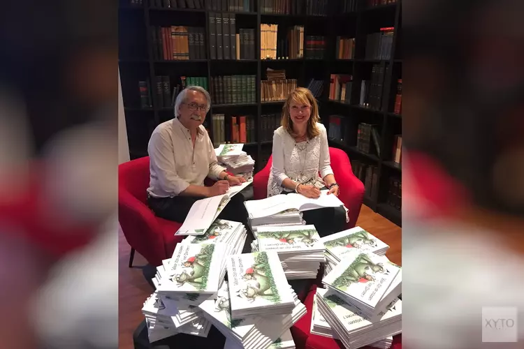Kleutervoorstelling bij presentatie nieuw prentenboek
