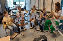 Trompet leren spelen op Helmgras