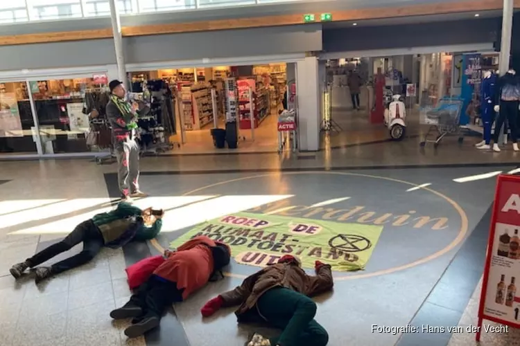 Extinction Rebellion Castricum kondigt reeks protesten aan tijdens luchtalarm