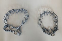 Prik- en pennenhalsbanden in beslag genomen