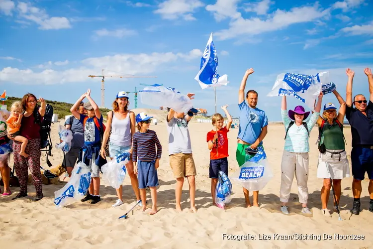 Cleanup strand van Castricum naar Egmond op 13 augustus