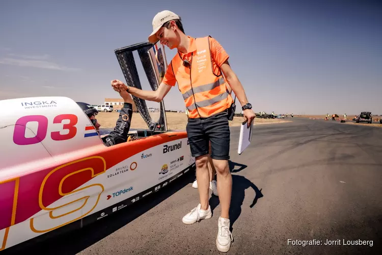 Castricumse Lars van Keulen ervaart grote tegenslag met Brunel Solar Team
