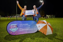 VriendenLoterij steunt V.V. Limmen met 5.000 euro