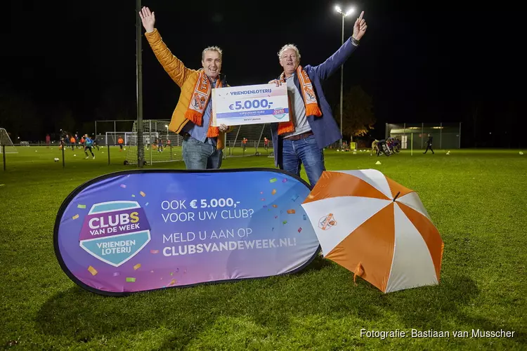 VriendenLoterij steunt V.V. Limmen met 5.000 euro