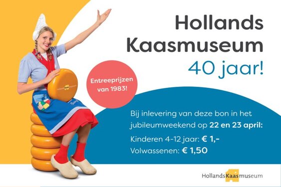 Museumtour door Nederland: Hollands Kaasmuseum Alkmaar viert 40-jarig jubileum