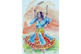 Roma liederen zingen bij Kantado Festivalo