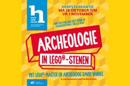 Belgische LEGO®-master komt naar Nederland voor 'Archeologie in LEGO®-stenen' bij Huis van Hilde