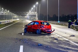 Snelweg A9 afgesloten na eenzijdig ongeval bij Heiloo