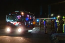 Container in brand in Limmen