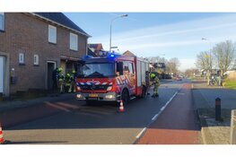 Gaslek aan Prinses Beatrixstraat in Castricum