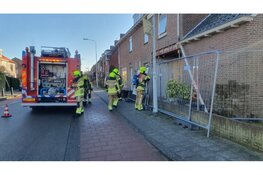 Gaslek aan Prinses Beatrixstraat in Castricum