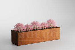 Cortenstaal bloembak in de winter: waar moet je op letten?