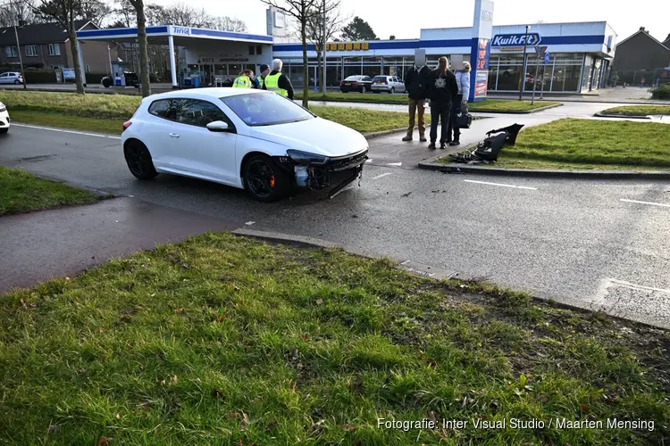 Kopstaartbotsing op Somerwegh in Castricum