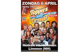 Groot muzikaal feest in Limmen: Toppers van Oranje komt naar De Heeren van Limmen!