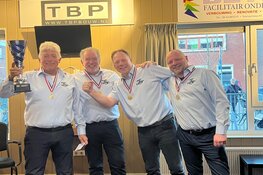 Team BVC kroont zich tot kampioen in Stad en Streek Driebanden Toernooi 2025