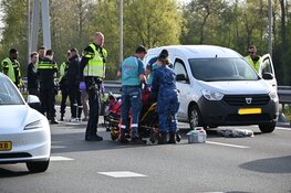 Motorrijder gewond op A9 bij Heiloo
