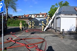 Brand in snackbar Castricum