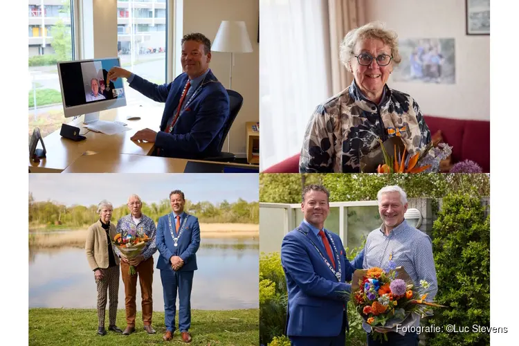 4 Koninklijke onderscheidingen in Castricum