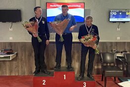 Nederlands Kampioenschap kader 57/2: Veldheer Sven Nabuurs kraait victorie.