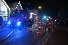 Flinke brand bij woning in Castricum