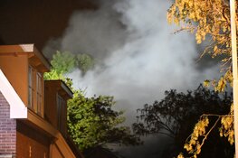 Flinke brand bij woning in Castricum