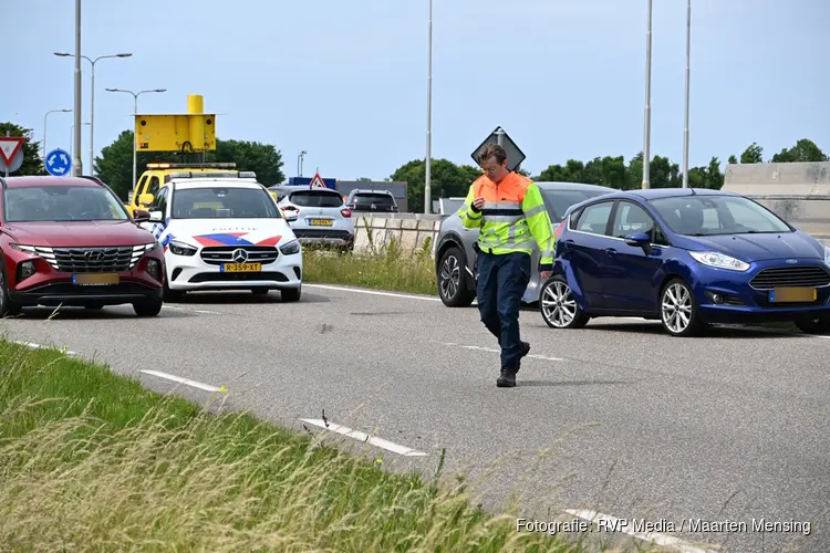 Veel schade bij ongeval op provincialeweg N513 in Castricum