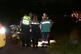 Automobilist rijdt door na aanrijding met scooter