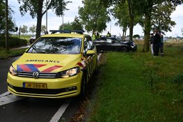 Automobilist verliest macht over het stuur en komt tegen boom terecht in Castricum