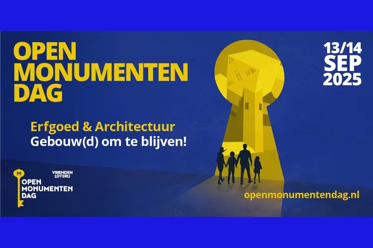 Ga erop uit tijdens Open Monumentendagen op 13 en 14 september