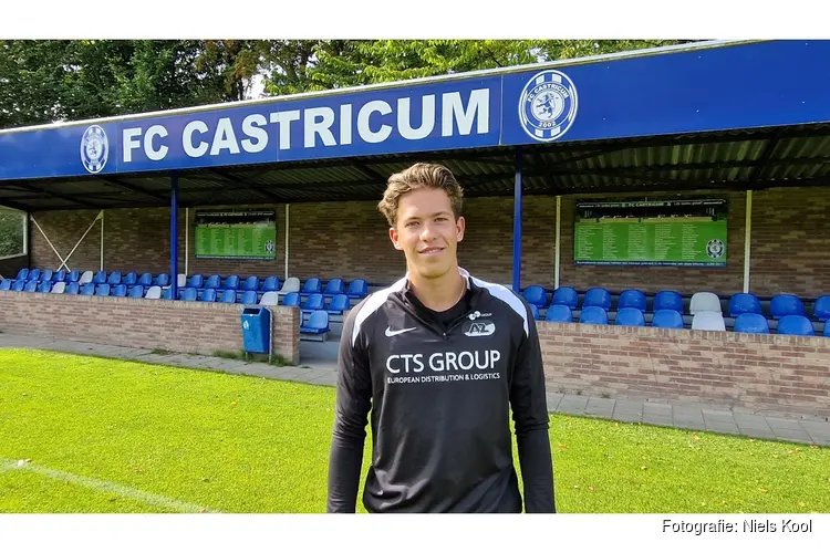 Van FC Castricum naar AZ: 18-jarige Jesse Nooij maakt indrukwekkende trainersstap