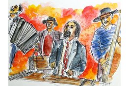 Zingen uit Balkanliedboek bij Kantado Festivalo