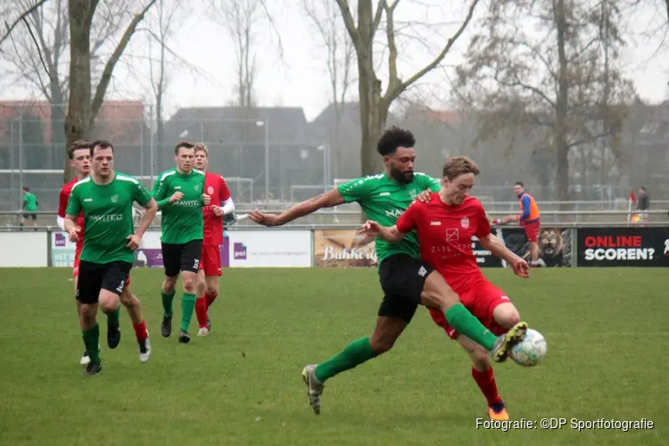 Koploper FC Castricum naar nipte zege in Heerhugowaard